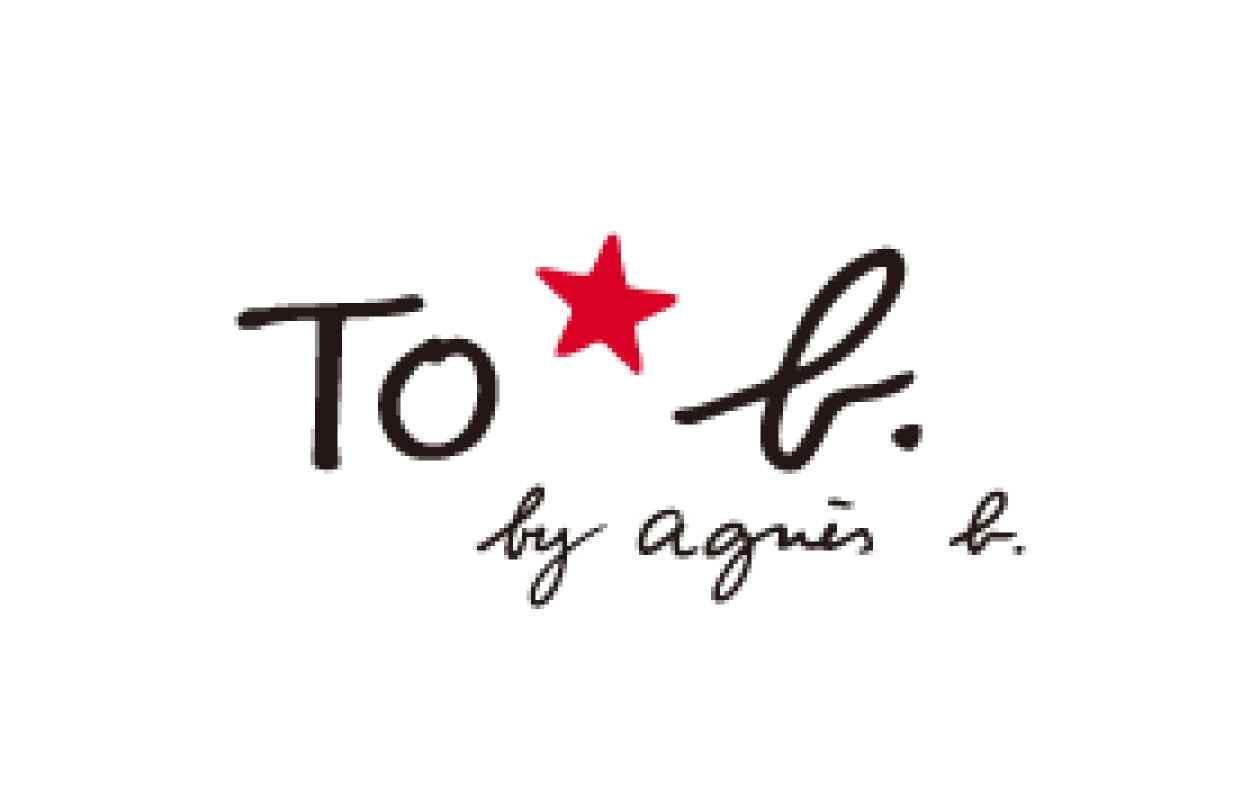 To b. by agnes b.のロゴ